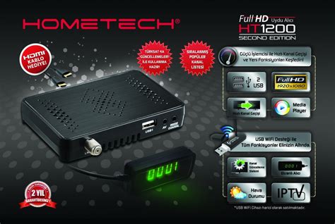 hometech full hd uydu alıcısı ht 1200